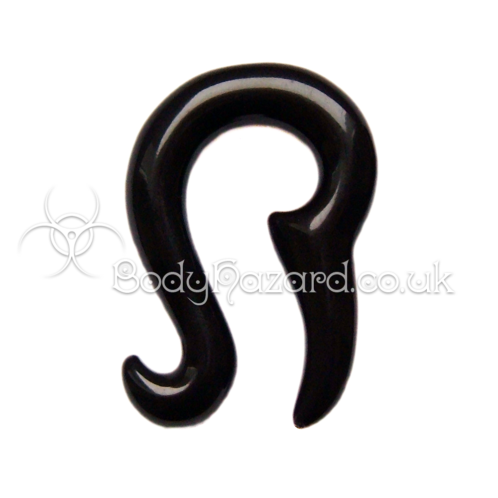 Black Acrylic Hanging Spiral Design #1 Black Acrylic Hanging Spiral Design #1