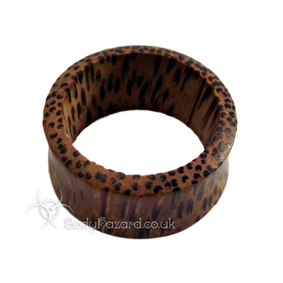Coconut Wood Double Flared Eyelets Coconut Wood Double Flared Eyelets