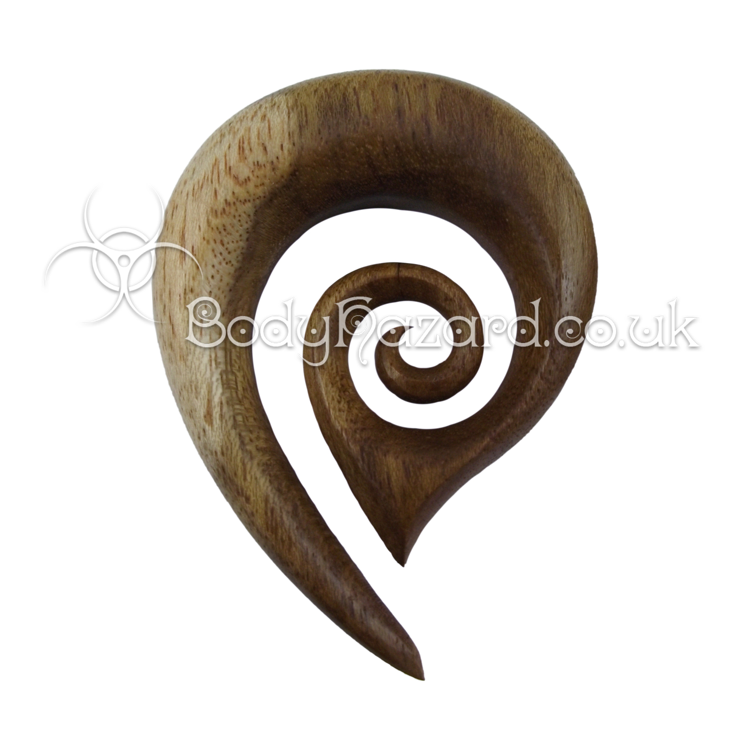 Teak Wood Drop Spiral Teak Wood Drop Spiral