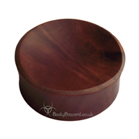 Saba Wood Concave Double Flared Plugs Saba Wood Concave Double Flared Plugs